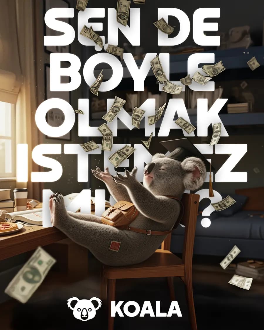 Koala afişi: Sen de böyle olmak istemez misin?